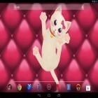 Além do papel de parede animado para Android Dia chuvoso, baixar do arquivo apk gratuito da imagem de fundo Gato HD.