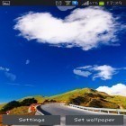Além do papel de parede animado para Android Paisagem de primavera , baixar do arquivo apk gratuito da imagem de fundo Nuvem.