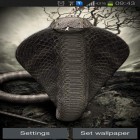 Além do papel de parede animado para Android Silhueta, baixar do arquivo apk gratuito da imagem de fundo Cobra.