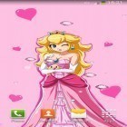 Além do papel de parede animado para Android Início da primavera, baixar do arquivo apk gratuito da imagem de fundo Princesas bonitas.