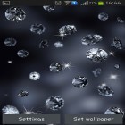 Além do papel de parede animado para Android Concha do mar, baixar do arquivo apk gratuito da imagem de fundo Diamantes.