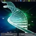 Além do papel de parede animado para Android Torre do Relógio 3D, baixar do arquivo apk gratuito da imagem de fundo DNA.