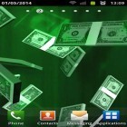 Além do papel de parede animado para Android Flores de neon , baixar do arquivo apk gratuito da imagem de fundo Chuva de dólar.