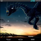 Além do papel de parede animado para Android Cisnes , baixar do arquivo apk gratuito da imagem de fundo Dragão.