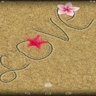Além do papel de parede animado para Android Mina de zumbi , baixar do arquivo apk gratuito da imagem de fundo Desenhe na areia.