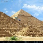 Além do papel de parede animado para Android Gyrospace 3D, baixar do arquivo apk gratuito da imagem de fundo Pirâmides egípcias.