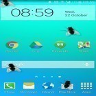 Além do papel de parede animado para Android Golfinho azul , baixar do arquivo apk gratuito da imagem de fundo Mosca no celular.