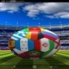 Baixar papel de parede animado Futebol 3D para desktop de celular ou tablet.