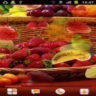 Além do papel de parede animado para Android Relógio da lua, baixar do arquivo apk gratuito da imagem de fundo Frutas.
