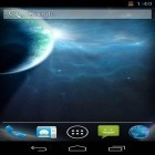 Baixar Paralaxe de galáxia 3D para Android, bem como dos outros papéis de parede animados gratuitos para LG Optimus Net P692.