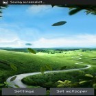 Além do papel de parede animado para Android Gato lambendo a tela, baixar do arquivo apk gratuito da imagem de fundo Galáxia S4: Natureza.