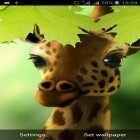 Além do papel de parede animado para Android Rosas , baixar do arquivo apk gratuito da imagem de fundo Girafa HD.