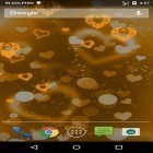 Além do papel de parede animado para Android Borboleta , baixar do arquivo apk gratuito da imagem de fundo Coração brilhante.