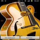 Além do papel de parede animado para Android O céu azul, baixar do arquivo apk gratuito da imagem de fundo Guitarra.