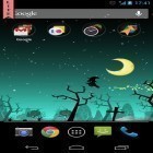 Além do papel de parede animado para Android Lantejoula arco-íris , baixar do arquivo apk gratuito da imagem de fundo Dia das Bruxas por Aqreadd Studios.