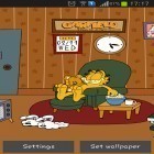 Além do papel de parede animado para Android Estrelas, baixar do arquivo apk gratuito da imagem de fundo Doce lar: Garfield.