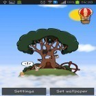 Além do papel de parede animado para Android Ilha da Caveira 3D, baixar do arquivo apk gratuito da imagem de fundo Casa-árvore.