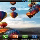 Além do papel de parede animado para Android Céu de tempo, baixar do arquivo apk gratuito da imagem de fundo Balão de ar quente.