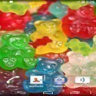 Além do papel de parede animado para Android Tempo real , baixar do arquivo apk gratuito da imagem de fundo Geleias e doces.