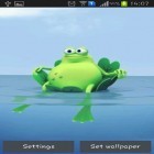 Além do papel de parede animado para Android , baixar do arquivo apk gratuito da imagem de fundo Sapo preguiçoso.