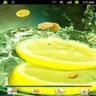 Além do papel de parede animado para Android Libélula, baixar do arquivo apk gratuito da imagem de fundo Limão.
