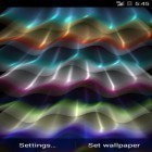 Além do papel de parede animado para Android 3D Carro, baixar do arquivo apk gratuito da imagem de fundo Onda de luz.