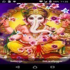 Além do papel de parede animado para Android Flores, baixar do arquivo apk gratuito da imagem de fundo Senhor Ganesha HD.