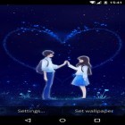 Baixar Amor e coração para Android, bem como dos outros papéis de parede animados gratuitos para LG Optimus Swift GT540.