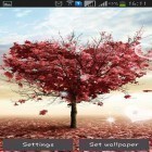 Além do papel de parede animado para Android Árvore só, baixar do arquivo apk gratuito da imagem de fundo Árvore de amor.