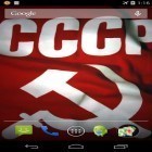 Além do papel de parede animado para Android Corações roxos, baixar do arquivo apk gratuito da imagem de fundo Bandeira Mágica: União Soviética.