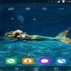 Além do papel de parede animado para Android Tempestade relâmpago 3D , baixar do arquivo apk gratuito da imagem de fundo Sereia.