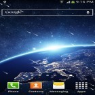 Além do papel de parede animado para Android Trovão , baixar do arquivo apk gratuito da imagem de fundo Chuva de meteoros.