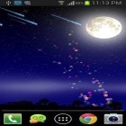 Além do papel de parede animado para Android Flocos de neve bonitos, baixar do arquivo apk gratuito da imagem de fundo Meteoros.