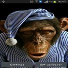 Além do papel de parede animado para Android Tela panorâmica, baixar do arquivo apk gratuito da imagem de fundo Macaco 3D.