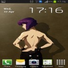 Além do papel de parede animado para Android Água, baixar do arquivo apk gratuito da imagem de fundo Motoko.