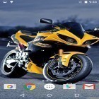 Além do papel de parede animado para Android Rosa branca, baixar do arquivo apk gratuito da imagem de fundo Motocicletas.