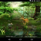 Além do papel de parede animado para Android Multicolorido, baixar do arquivo apk gratuito da imagem de fundo Natureza 3D.