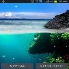 Além do papel de parede animado para Android Queda de neve, baixar do arquivo apk gratuito da imagem de fundo Oceano.