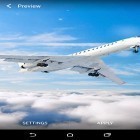 Além do papel de parede animado para Android Chuva brilhante HD, baixar do arquivo apk gratuito da imagem de fundo Aviões.