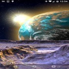 Além do papel de parede animado para Android Brilhos , baixar do arquivo apk gratuito da imagem de fundo Planeta X 3D.