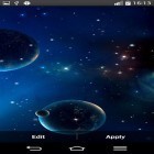 Além do papel de parede animado para Android Polígono, baixar do arquivo apk gratuito da imagem de fundo Planetas.