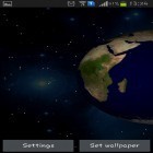 Além do papel de parede animado para Android Portal inferior, baixar do arquivo apk gratuito da imagem de fundo Planetas 3D.