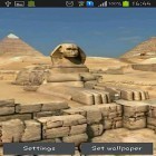 Além do papel de parede animado para Android Fada malvada, baixar do arquivo apk gratuito da imagem de fundo Pirâmides 3D.