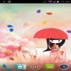 Além do papel de parede animado para Android Diamantes para garotas, baixar do arquivo apk gratuito da imagem de fundo Abrigo vermelho.