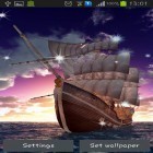 Além do papel de parede animado para Android Sons dos golfinhos, baixar do arquivo apk gratuito da imagem de fundo Veleiro.