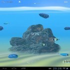 Além do papel de parede animado para Android Aurora, baixar do arquivo apk gratuito da imagem de fundo Mar: Bateria.