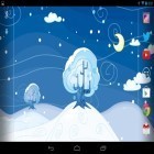 Além do papel de parede animado para Android Laranja, baixar do arquivo apk gratuito da imagem de fundo Noite siberiana.