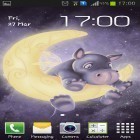 Além do papel de parede animado para Android Londres chuvoso, baixar do arquivo apk gratuito da imagem de fundo Hipopótamo sonolento.