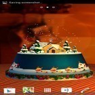 Além do papel de parede animado para Android Lareira romântica, baixar do arquivo apk gratuito da imagem de fundo Globo da neve 3D.
