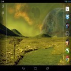 Além do papel de parede animado para Android Borboletas da primavera, baixar do arquivo apk gratuito da imagem de fundo Mundo do espaço.
